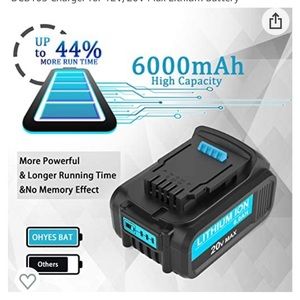 Single battery for tools
